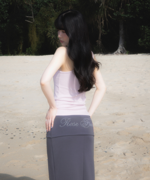 ROSEFRANTZ（ロゼフランツ）の「Round Patch Sleeveless [Pink]（Tシャツ/カットソー・レディース・PINK・OS）」の4枚目の写真