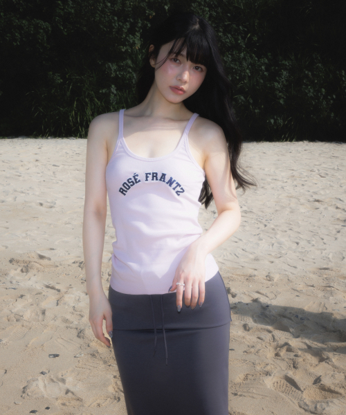 ROSEFRANTZ（ロゼフランツ）の「Round Patch Sleeveless [Pink]（Tシャツ/カットソー・レディース・PINK・OS）」の7枚目の写真
