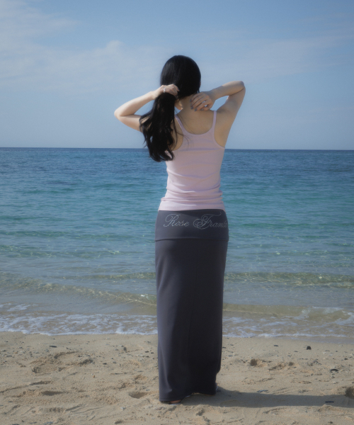ROSEFRANTZ（ロゼフランツ）の「Round Patch Sleeveless [Pink]（Tシャツ/カットソー・レディース・PINK・OS）」の8枚目の写真