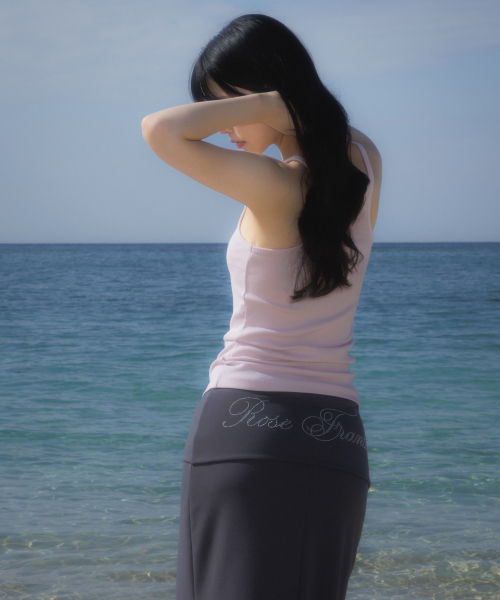 ROSEFRANTZ（ロゼフランツ）の「Round Patch Sleeveless [Pink]（Tシャツ/カットソー・レディース・PINK・OS）」の9枚目の写真