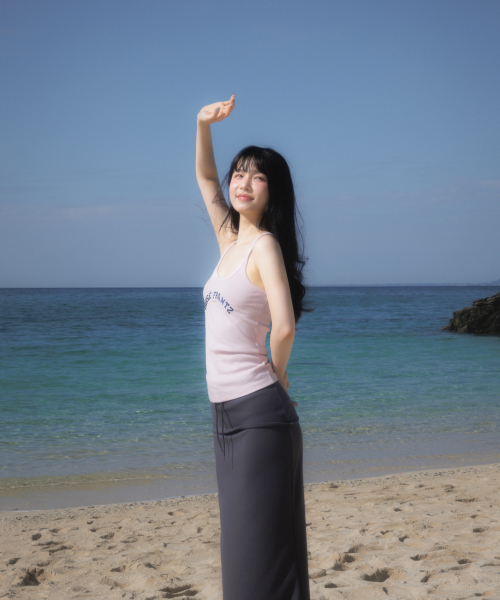 ROSEFRANTZ（ロゼフランツ）の「Round Patch Sleeveless [Pink]（Tシャツ/カットソー・レディース・PINK・OS）」の18枚目の写真