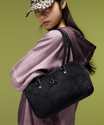 X-girl | TONAL XG EMBLEM LANDSCAPE HANDBAG(ハンドバッグ)
