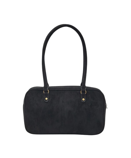 X-girl(エックスガール)の「TONAL XG EMBLEM LANDSCAPE HANDBAG(ハンドバッグ・レディース・ブラック/ピンク・ONE SIZE)」の9枚目の写真