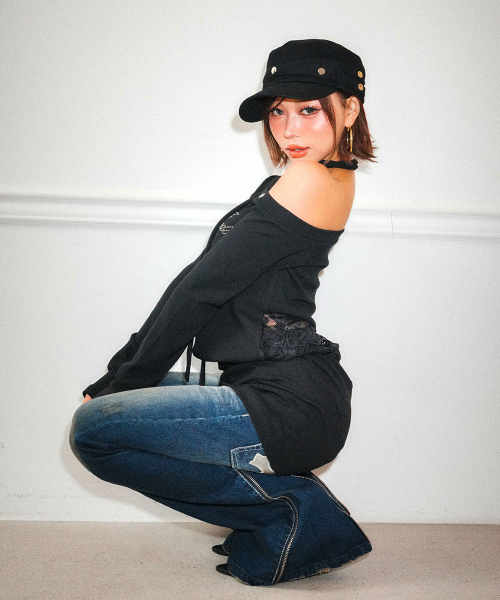 SCHISM INDUCING(スキズムインデューシング)の「HEISEI GYARU ONEPIECE BLACK(ワンピース・レディース・その他・FREE)」の9枚目の写真