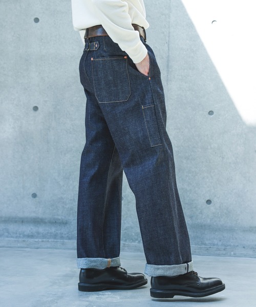 MR.OLIVE(ミスターオリーブ)の「14oz SELVEDGE DENIM / BASTION TROUSERS /M263110(デニムパンツ・メンズ・インディゴブルー・LARGE/MEDIUM/SMALL)」の5枚目の写真