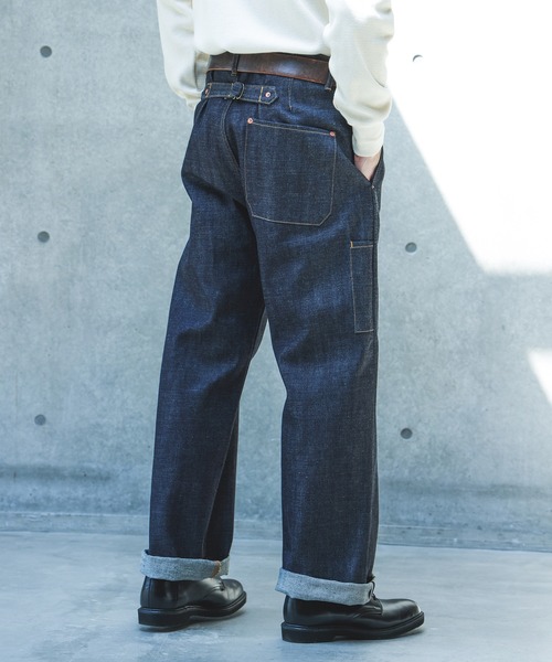 MR.OLIVE(ミスターオリーブ)の「14oz SELVEDGE DENIM / BASTION TROUSERS /M263110(デニムパンツ・メンズ・インディゴブルー・LARGE/MEDIUM/SMALL)」の6枚目の写真