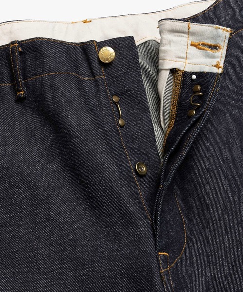 MR.OLIVE(ミスターオリーブ)の「14oz SELVEDGE DENIM / BASTION TROUSERS /M263110(デニムパンツ・メンズ・インディゴブルー・LARGE/MEDIUM/SMALL)」の11枚目の写真