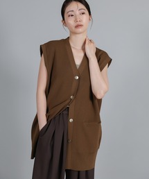 select MOCA Et | 【Et】Oversized Lib Long vest(ベスト)