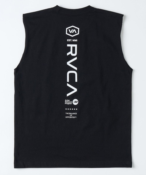 RVCA(ルーカ)の「RVCA キッズ STARLIGHT WAY KIDS TT タンクトップ 【2026年春夏モデル】(タンクトップ・キッズ・ブラック/ホワイト・150/130/140/160)」の2枚目の写真