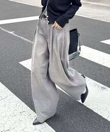 ライトオンスタックデニムパンツ