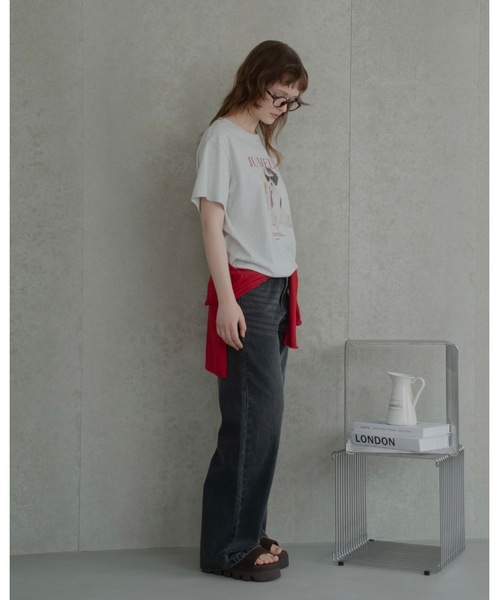 JUMELLE(ジュメロ)の「【ユニセックス】プリントドッグT(Tシャツ/カットソー・レディース・アイボリー・LARGE/FREE)」の16枚目の写真
