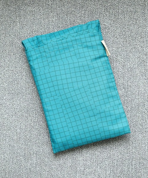 392 plusm(サンキューニプリュスエム)の「392PLUSM ECO BAG_S チェック エコバッグ(エコバッグ/サブバッグ・メンズ・グリーン/イエロー/オフホワイト/ベージュ・ONE)」の10枚目の写真