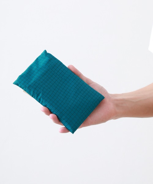 392 plusm(サンキューニプリュスエム)の「392PLUSM ECO BAG_S チェック エコバッグ(エコバッグ/サブバッグ・メンズ・グリーン/イエロー/オフホワイト/ベージュ・ONE)」の13枚目の写真