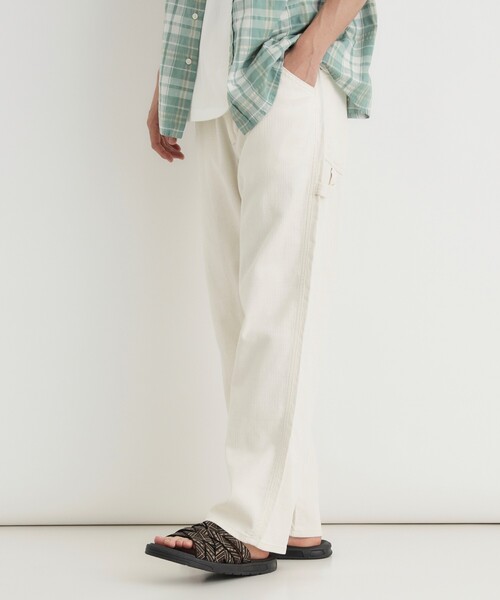 EDWIN(エドウィン)の「EASY PAINTER(その他パンツ・メンズ・キナリ/アイボリー・S/M/XL/L/02)」の4枚目の写真