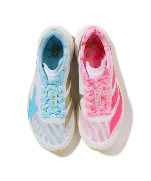 A BATHING APE(アベイシングエイプ)の「BAPE X ADIDAS SS26 WORLD CUP COLLECTION ADIZERO EVO SL AWAY(スニーカー・メンズ・ホワイト・9.5/7/8/9/10.5/11.5/7.5/8.5/10/11)」の5枚目の写真