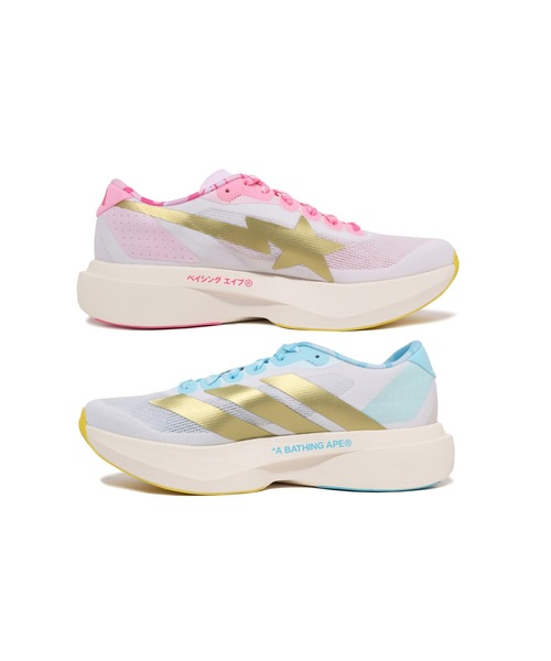 A BATHING APE(アベイシングエイプ)の「BAPE X ADIDAS SS26 WORLD CUP COLLECTION ADIZERO EVO SL AWAY(スニーカー・メンズ・ホワイト・9.5/7/8/9/10.5/11.5/7.5/8.5/10/11)」の7枚目の写真