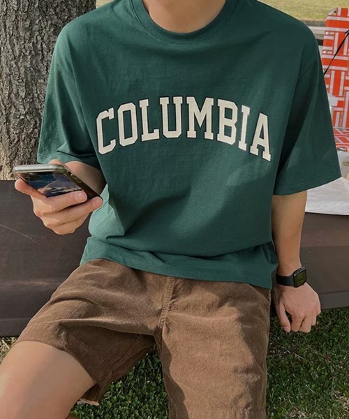 NOWLE(ノウル)の「【NOWLE】アーチカレッジロゴ プリントTシャツ / 半袖 Tシャツ(Tシャツ/カットソー・メンズ・グリーン/ホワイト/ブラック・X-LARGE/LARGE/MEDIUM)」の20枚目の写真