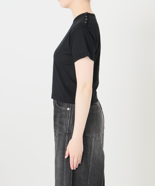 IENA LA BOUCLE(イエナラブークル)の「CAROUSE LAMBRA ケラウズランブラ×La BOUCLE別注 CREW COT(Tシャツ/カットソー・レディース・ブラック・FREE)」の5枚目の写真