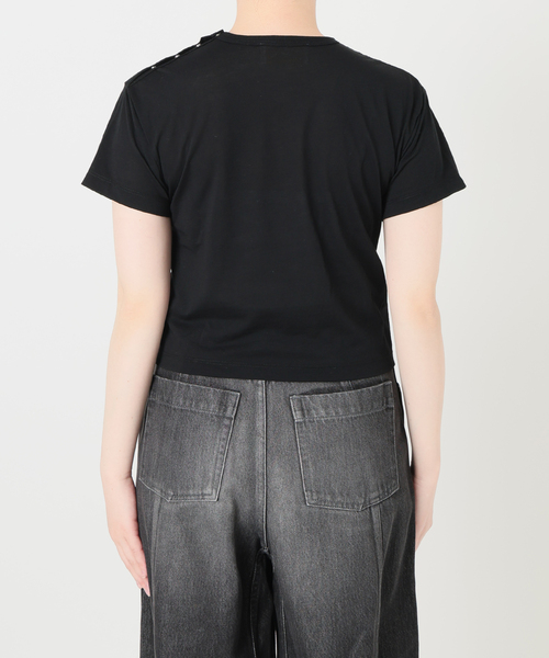 IENA LA BOUCLE(イエナラブークル)の「CAROUSE LAMBRA ケラウズランブラ×La BOUCLE別注 CREW COT(Tシャツ/カットソー・レディース・ブラック・FREE)」の6枚目の写真