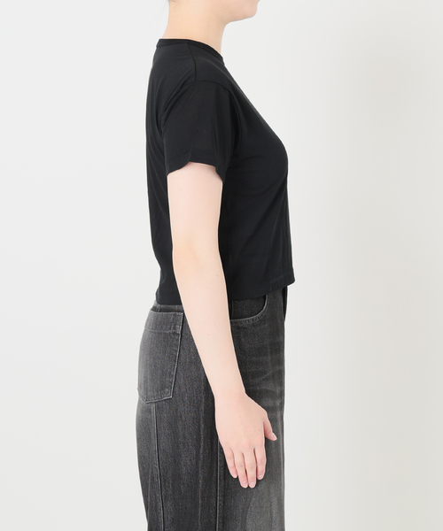 IENA LA BOUCLE(イエナラブークル)の「CAROUSE LAMBRA ケラウズランブラ×La BOUCLE別注 CREW COT(Tシャツ/カットソー・レディース・ブラック・FREE)」の7枚目の写真