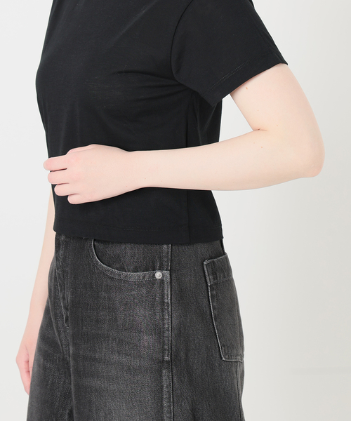 IENA LA BOUCLE(イエナラブークル)の「CAROUSE LAMBRA ケラウズランブラ×La BOUCLE別注 CREW COT(Tシャツ/カットソー・レディース・ブラック・FREE)」の9枚目の写真