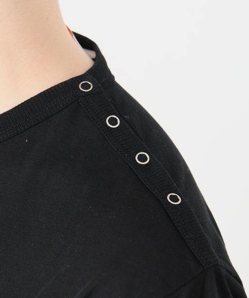 IENA LA BOUCLE(イエナラブークル)の「CAROUSE LAMBRA ケラウズランブラ×La BOUCLE別注 CREW COT(Tシャツ/カットソー・レディース・ブラック・FREE)」の10枚目の写真