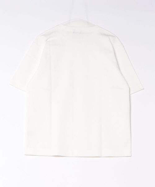 TAKA-Q(タカキュー)の「ストレッチ 接触冷感 抗菌防臭 UV シルケットポンチ 綿混 クルーネック 半袖 Tシャツ メンズ(Tシャツ/カットソー・メンズ・ブルー/ブラック/ホワイト/キャメル・X-LARGE/MEDIUM/LARGE)」の5枚目の写真
