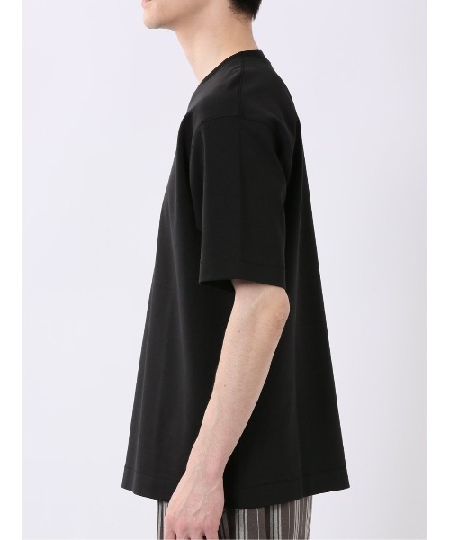 TAKA-Q(タカキュー)の「ストレッチ 接触冷感 抗菌防臭 UV シルケットポンチ 綿混 クルーネック 半袖 Tシャツ メンズ(Tシャツ/カットソー・メンズ・ブルー/ブラック/ホワイト/キャメル・X-LARGE/MEDIUM/LARGE)」の21枚目の写真