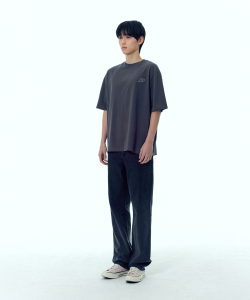 PLAC(プラック)の「ロゴオーバー半袖Tシャツ2カラー(Tシャツ/カットソー・メンズ・チャコール/カーキ・MEDIUM/LARGE)」の7枚目の写真