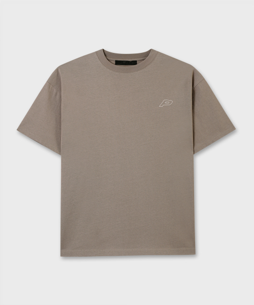 PLAC(プラック)の「ロゴオーバー半袖Tシャツ2カラー(Tシャツ/カットソー・メンズ・チャコール/カーキ・MEDIUM/LARGE)」の11枚目の写真