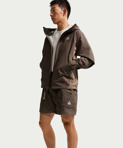 ACG（エィシージー）の「ナイキ ACG "Dolomiti" メンズ ショートパンツ / Nike ACG "Dolomiti" Men's Shorts IF0894-004 Ironstone（その他パンツ・メンズ・ブラウン系その他2・XL/S/M/L/2XL）」の4枚目の写真