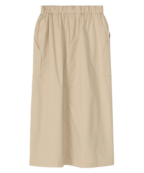ZUCCa（ズッカ）の「(S)STRETCH ORGANIC COTTON / P（スカート・レディース・ブラック/ベージュ/カーキ・M size）」の2枚目の写真