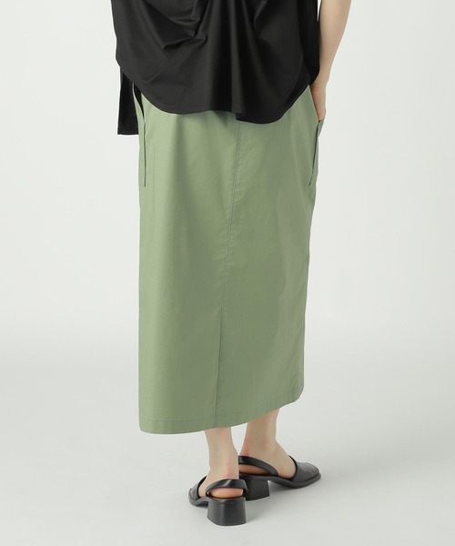 ZUCCa（ズッカ）の「(S)STRETCH ORGANIC COTTON / P（スカート・レディース・ブラック/ベージュ/カーキ・M size）」の9枚目の写真