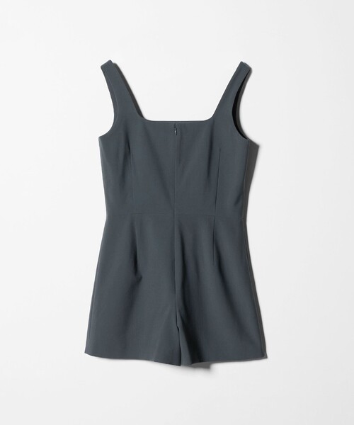 H　BEAUTY&YOUTH UNITED ARROWS（エイチビューティーアンドユースユナイテッドアローズ）の「＜H＞トロピカルクロス オールインワン ミニ（つなぎ/オールインワン・レディース・ネイビー/グレー系・S/M）」の7枚目の写真