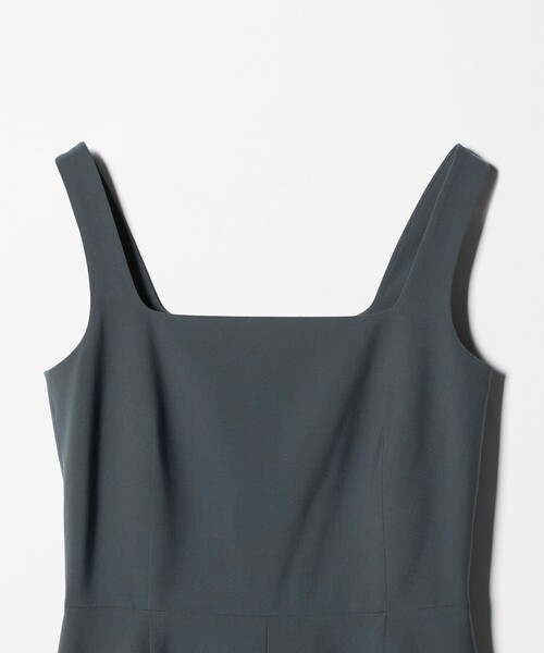H　BEAUTY&YOUTH UNITED ARROWS（エイチビューティーアンドユースユナイテッドアローズ）の「＜H＞トロピカルクロス オールインワン ミニ（つなぎ/オールインワン・レディース・ネイビー/グレー系・S/M）」の8枚目の写真