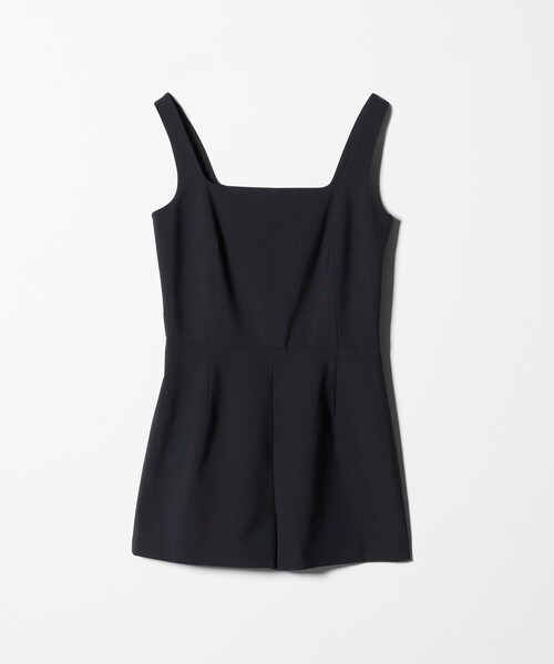 H　BEAUTY&YOUTH UNITED ARROWS（エイチビューティーアンドユースユナイテッドアローズ）の「＜H＞トロピカルクロス オールインワン ミニ（つなぎ/オールインワン・レディース・ネイビー/グレー系・S/M）」の12枚目の写真