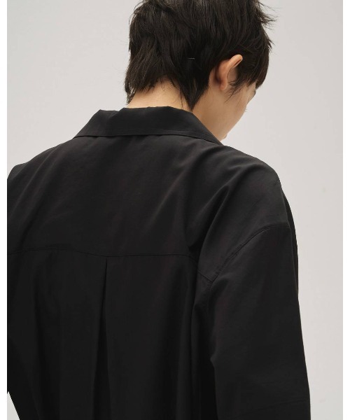 TODAYFUL（トゥデイフル）の「Silky Halfsleeve Shirts 12610426（シャツ/ブラウス・レディース・ブラウン/ホワイト/ブラック・FREE）」の7枚目の写真
