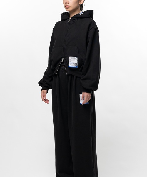 In・stru(men-tal).(インストルメンタル)の「French Terry Cropped Zip Up Hoodie(パーカー・メンズ・ブラック/ライトグレー/ダークグレー・40/38/36)」の10枚目の写真