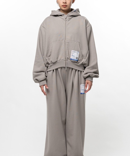 In・stru(men-tal).(インストルメンタル)の「French Terry Cropped Zip Up Hoodie(パーカー・メンズ・ブラック/ライトグレー/ダークグレー・40/38/36)」の13枚目の写真
