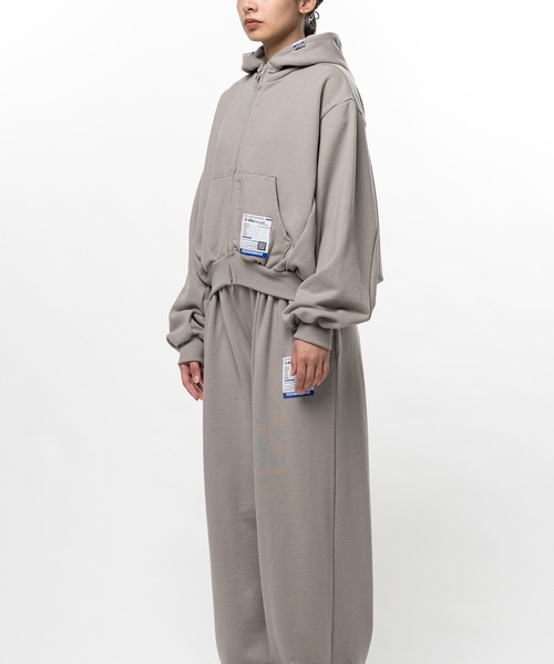 In・stru(men-tal).(インストルメンタル)の「French Terry Cropped Zip Up Hoodie(パーカー・メンズ・ブラック/ライトグレー/ダークグレー・40/38/36)」の14枚目の写真