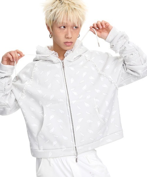 CFIERCE/フィアス/WINGS ZIPUP HOODIE（パーカー）｜L.H.P 