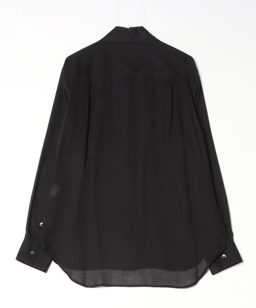 Vivienne Westwood MAN（ヴィヴィアンウエストウッドマン）の「WILD JEWELLERY SHEER NORMAL SHIRT（シャツ/ブラウス・メンズ・ブラック・FREE）」の2枚目の写真