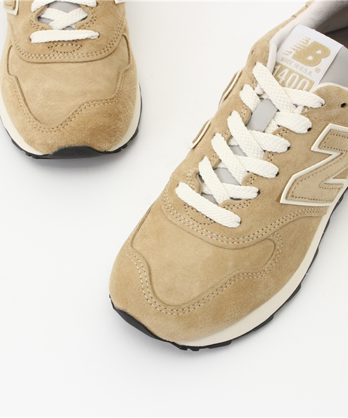 NEW BALANCE（ニューバランス）の「New Balance スニーカー（スニーカー・レディース・ベージュ/グリーン・23.5/24.5）」の5枚目の写真