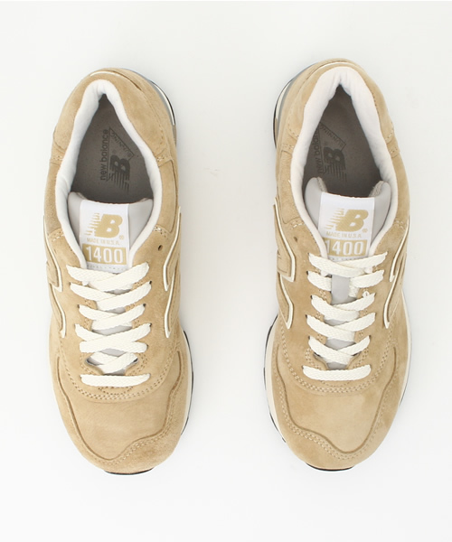 NEW BALANCE（ニューバランス）の「New Balance スニーカー（スニーカー・レディース・ベージュ/グリーン・23.5/24.5）」の3枚目の写真