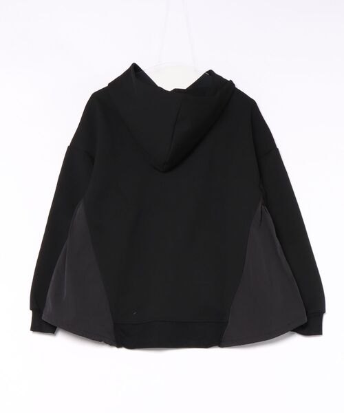 UNDOVE(アンドゥーブ)の「イージーケア ×ウォッシャブル×UVカット×防シワ ×ストレッチ|【SEJ】異素材切替フーディープルオーバ(パーカー・レディース・ブラック/アイボリー・LARGE/X-LARGE/MEDIUM)」の20枚目の写真