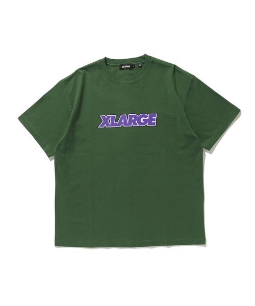 XLARGE(エクストララージ)の「STANDARD LOGO S/S TEE(Tシャツ/カットソー・メンズ・ブラック/ネイビー/ホワイト/グリーン・XXL/XL/L/M/XS/S)」の3枚目の写真
