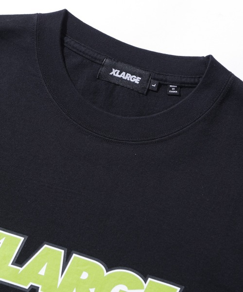 XLARGE(エクストララージ)の「STANDARD LOGO S/S TEE(Tシャツ/カットソー・メンズ・ブラック/ネイビー/ホワイト/グリーン・XXL/XL/L/M/XS/S)」の12枚目の写真
