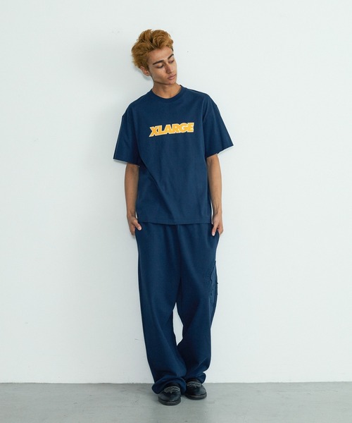 XLARGE(エクストララージ)の「STANDARD LOGO S/S TEE(Tシャツ/カットソー・メンズ・ブラック/ネイビー/ホワイト/グリーン・XXL/XL/L/M/XS/S)」の8枚目の写真