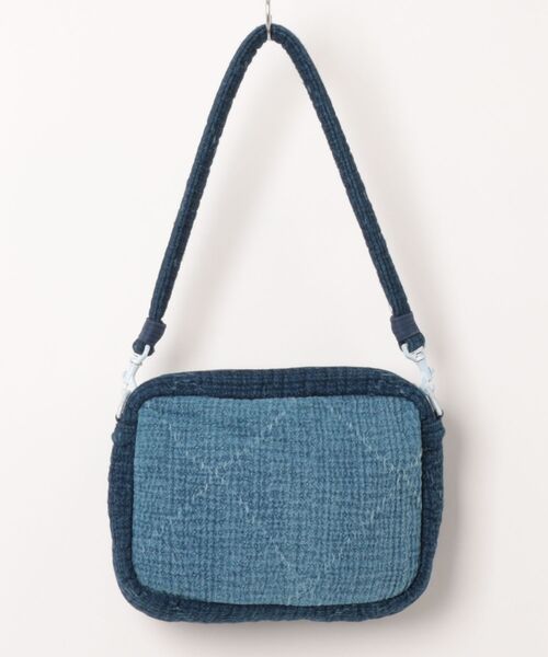 PORTER CLASSIC(ポータークラシック)の「【Porter Classic / ポータークラシック】 PC SASHIKO SHOULDER BAG M(ショルダーバッグ・メンズ・ブルー・FREE)」の2枚目の写真