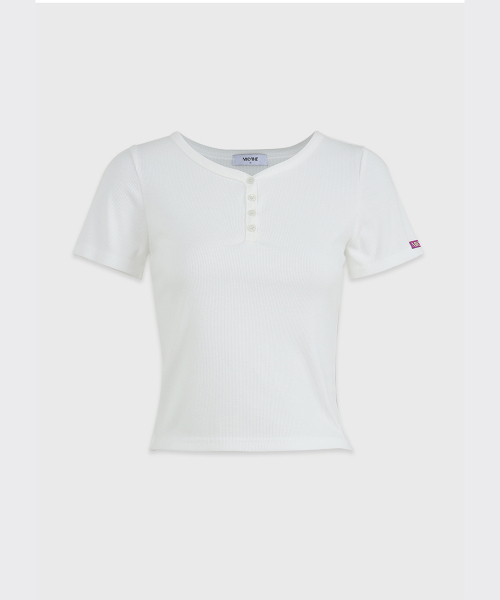 MICANE(ミケーネ)の「ウィニー スウィートハートネックTシャツ(Tシャツ/カットソー・レディース・クリーム/ラベンダー/ライトグレー/ブラック・1/2/3/4)」の17枚目の写真